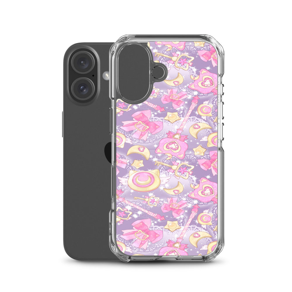 Magical Girl iPhone Clear Case (Purple) - iPhone 16