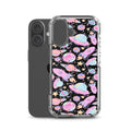 Space iPhone Clear Case (Black) - iPhone 16