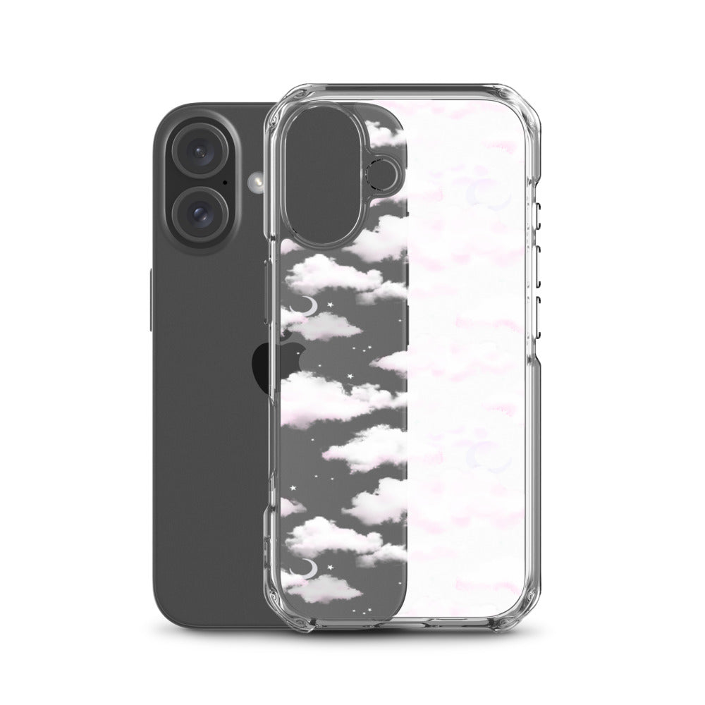 Cloudy Sky iPhone Clear Case (Transparent) - iPhone 16