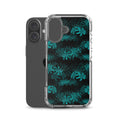 Higanbana iPhone Clear Case (Teal) - iPhone 16
