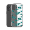 Higanbana iPhone Clear Case (Transparent Teal) - iPhone 16