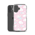 Snow Bunny iPhone Clear Case (Pink) - iPhone 16