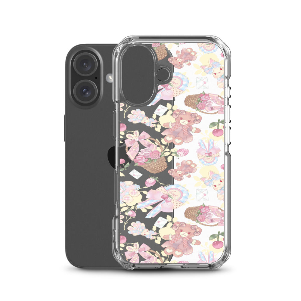 Sweet Teddy iPhone Clear Case (Transparent) - iPhone 16