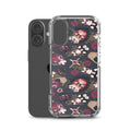 Gothic Teddy iPhone Clear Case (Grey) - iPhone 16