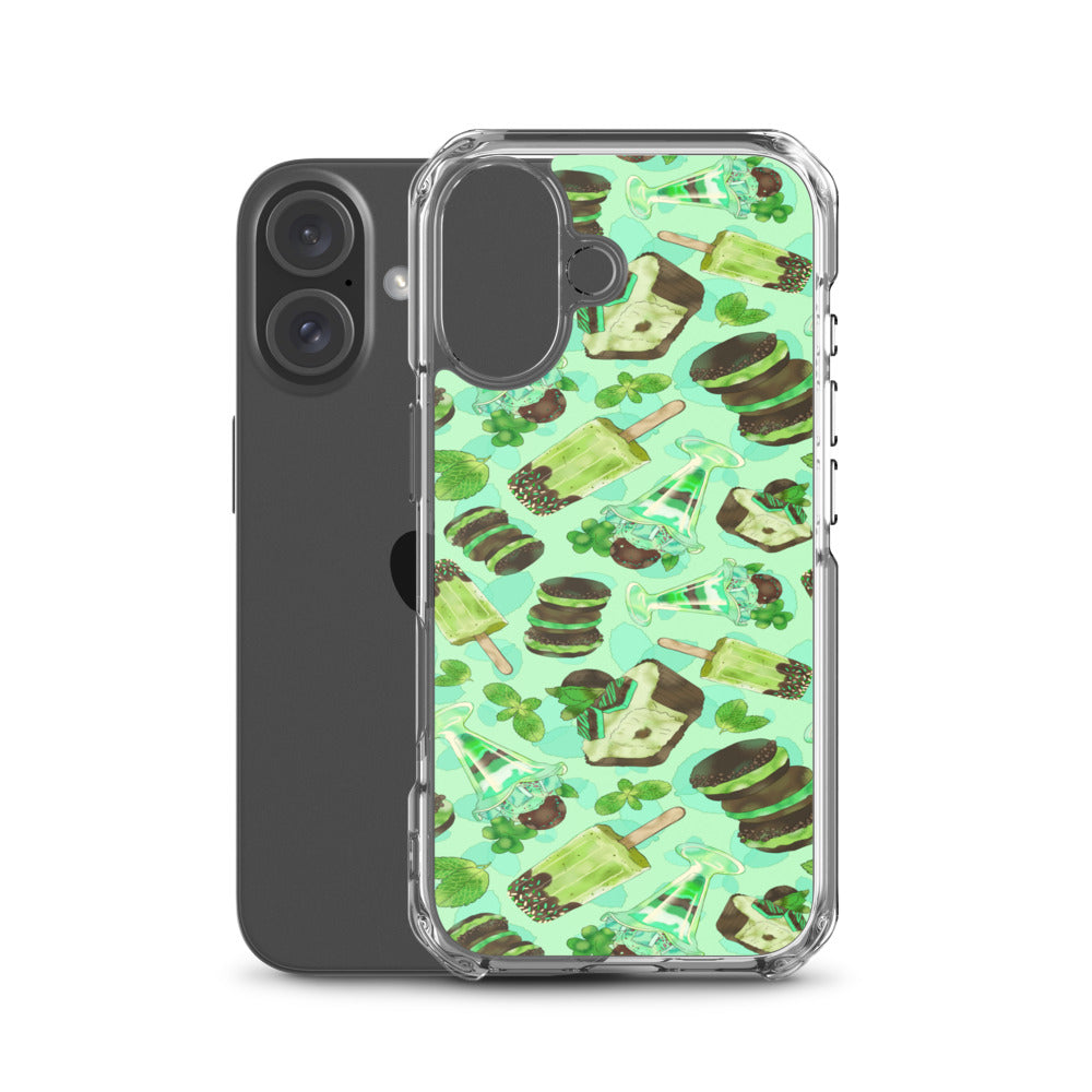 Choco Mint iPhone Clear Case (Mint) - iPhone 16