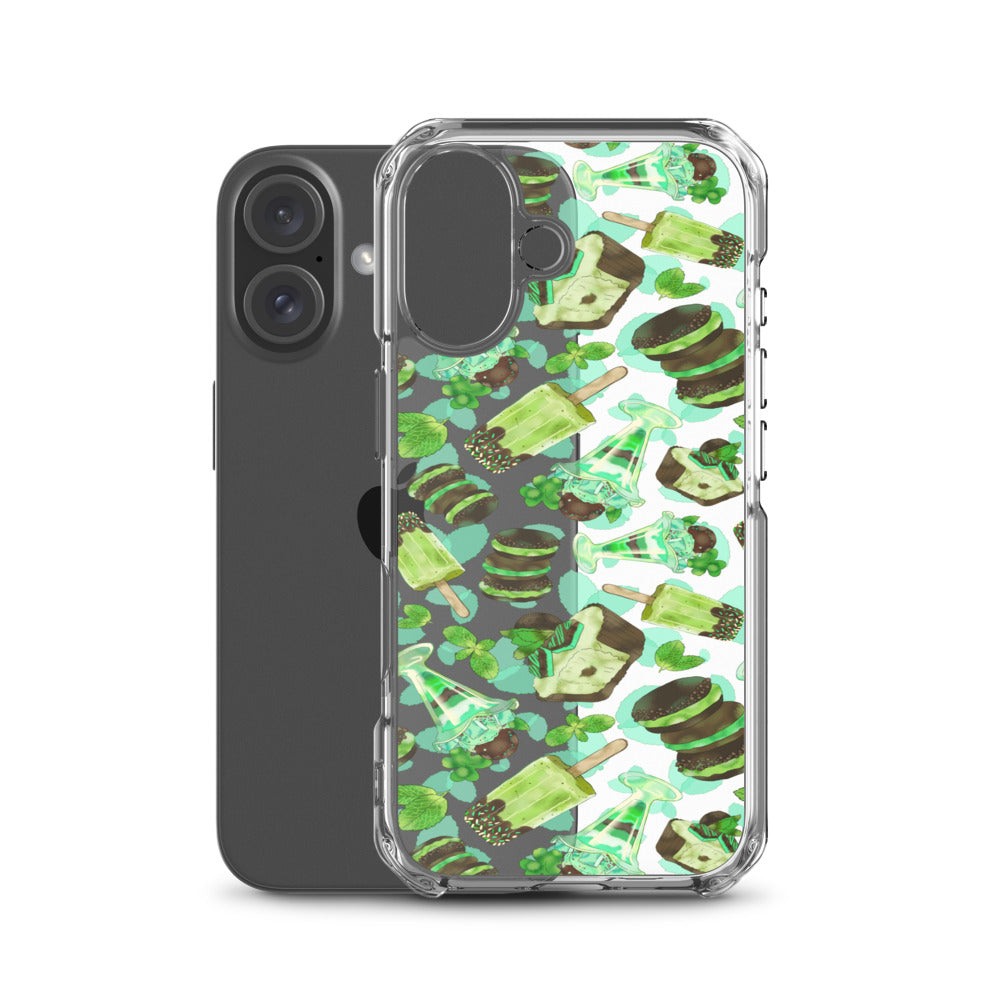 Choco Mint iPhone Clear Case (Transparent) - iPhone 16