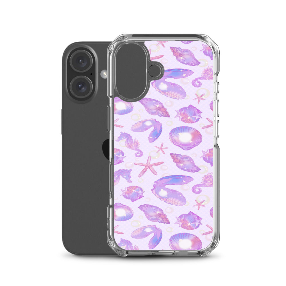 Sea Princess iPhone Clear Case (Pink) - iPhone 16