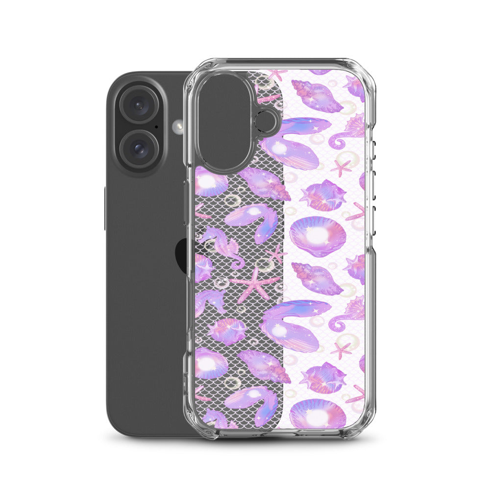 Sea Princess iPhone Clear Case (Transparent Pink) - iPhone 16