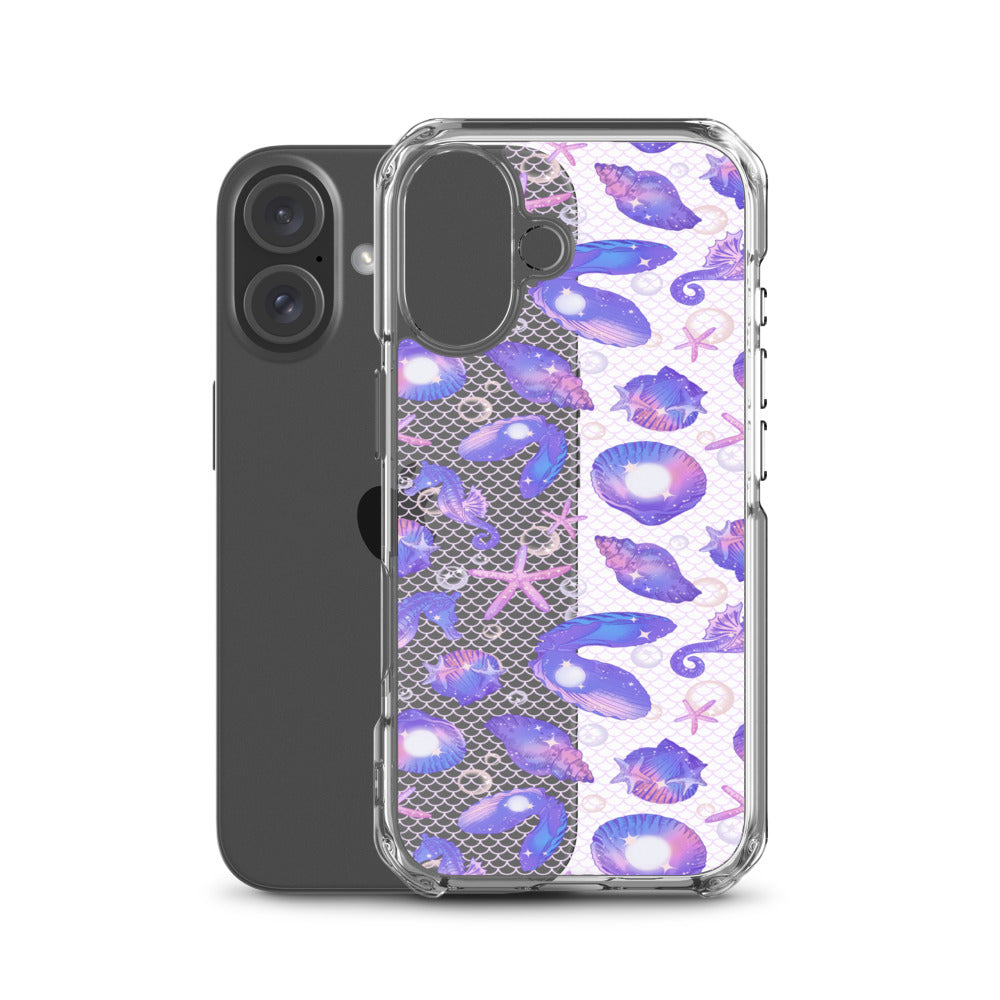 Sea Princess iPhone Clear Case (Transparent Turquoise) - iPhone 16