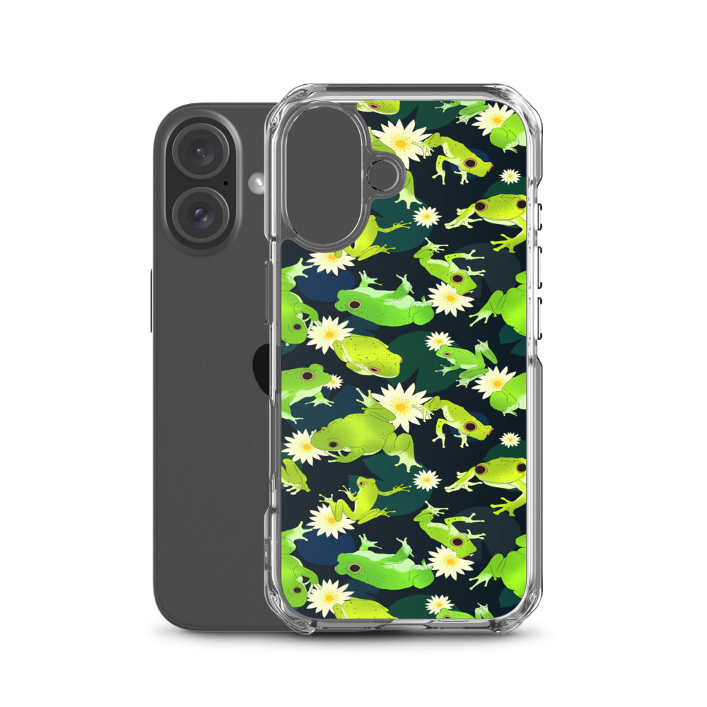 Kero-kero iPhone Clear Case (Blue) - iPhone 16