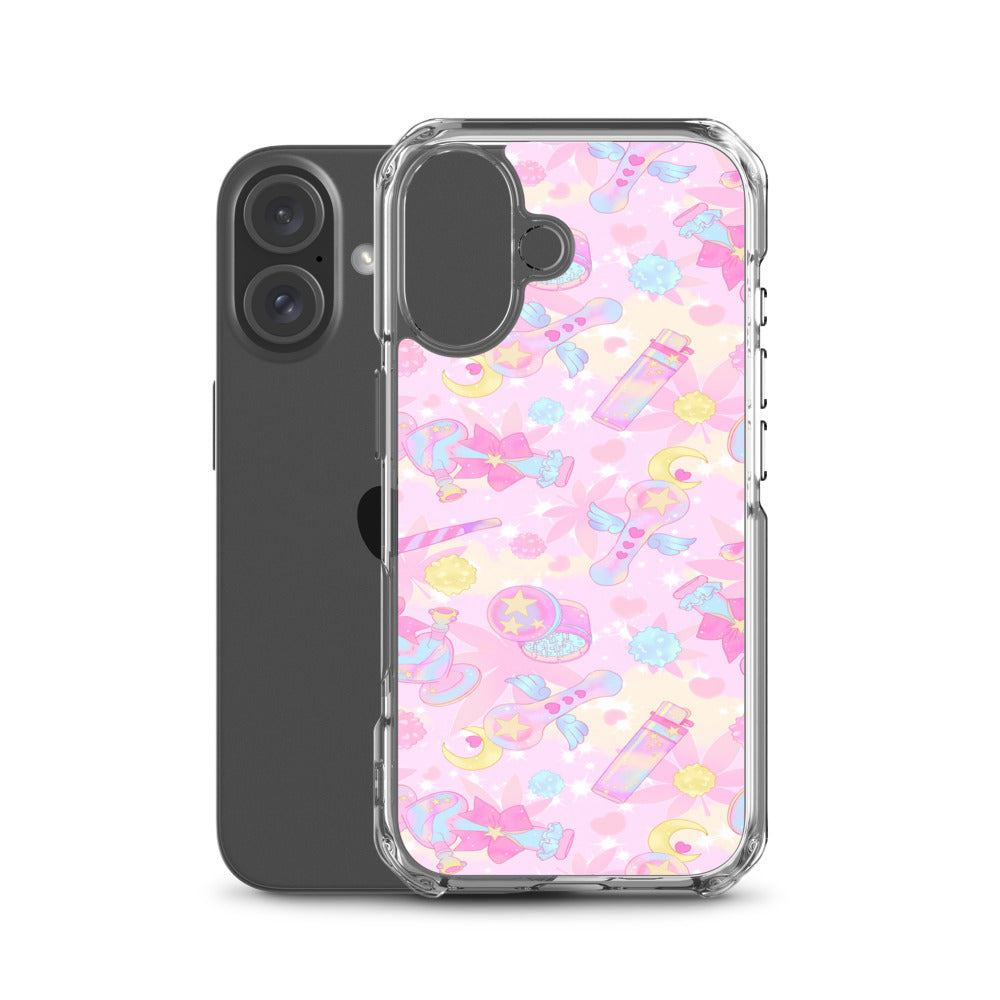 Indica Magica iPhone Clear Case (Pink) - iPhone 16