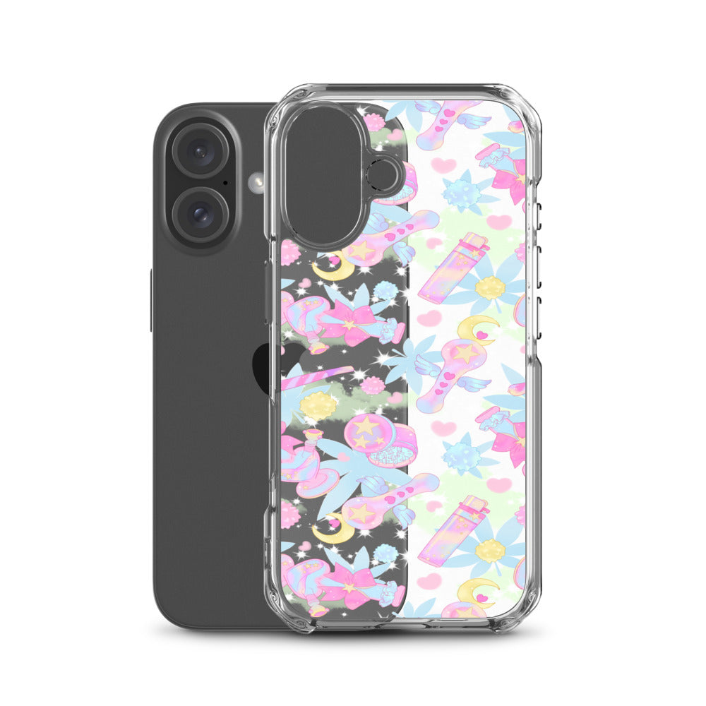 Indica Magica iPhone Clear Case (Transparent Lilac) - iPhone 16