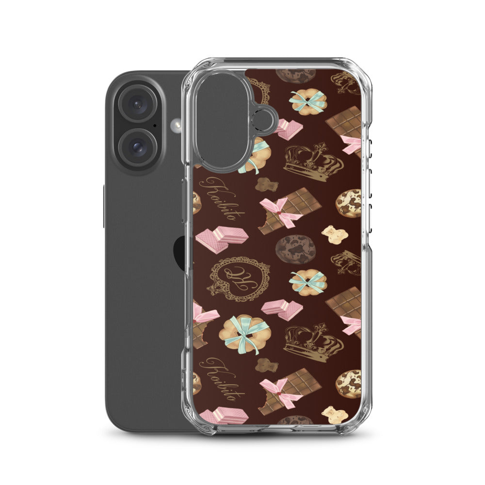 Royal Cookie iPhone Clear Case (Chocolate) - iPhone 16