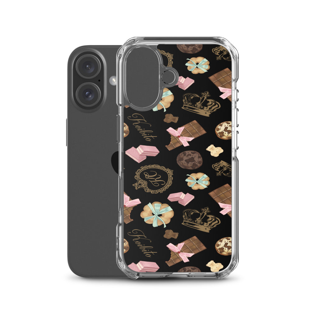 Royal Cookie iPhone Clear Case (Dark Chocolate) - iPhone 16