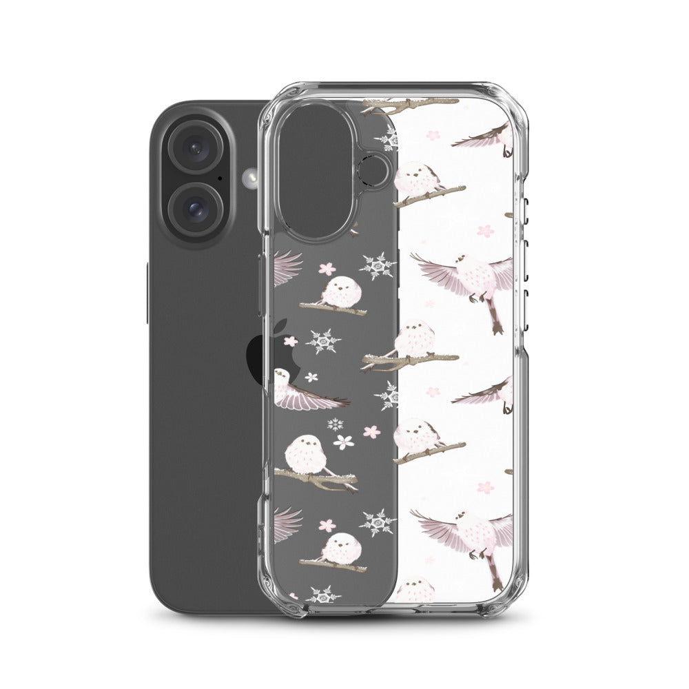Snow Bird iPhone Clear Case (Transparent) - iPhone 16