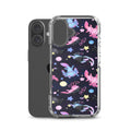 Axolotl iPhone Clear Case (Galaxy Blue) - iPhone 16