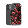 Enchanted Rose iPhone Clear Case (Red) - iPhone 16