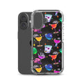 Monster Party iPhone Clear Case (Eerie Black) - iPhone 16