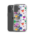 Monster Party iPhone Clear Case (Transparent) - iPhone 16