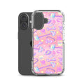 Glitter Gains iPhone Clear Case (Carnation Pink) - iPhone 16