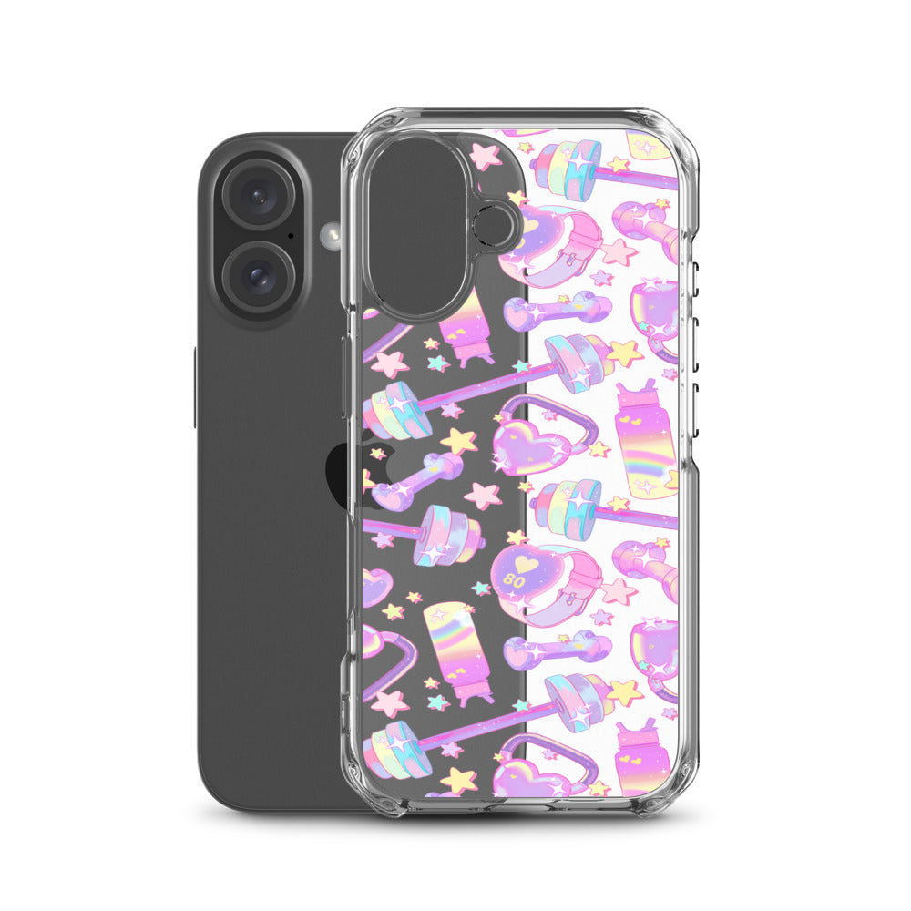 Glitter Gains iPhone Clear Case (Transparent) - iPhone 16
