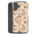 Café iPhone Clear Case (Latte) - iPhone 16 Plus