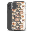 Café iPhone Clear Case (Transparent) - iPhone 16 Plus