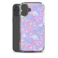 Space iPhone Clear Case (Purple) - iPhone 16 Plus
