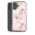 Sweet Teddy iPhone Clear Case (Pink) - iPhone 16 Plus