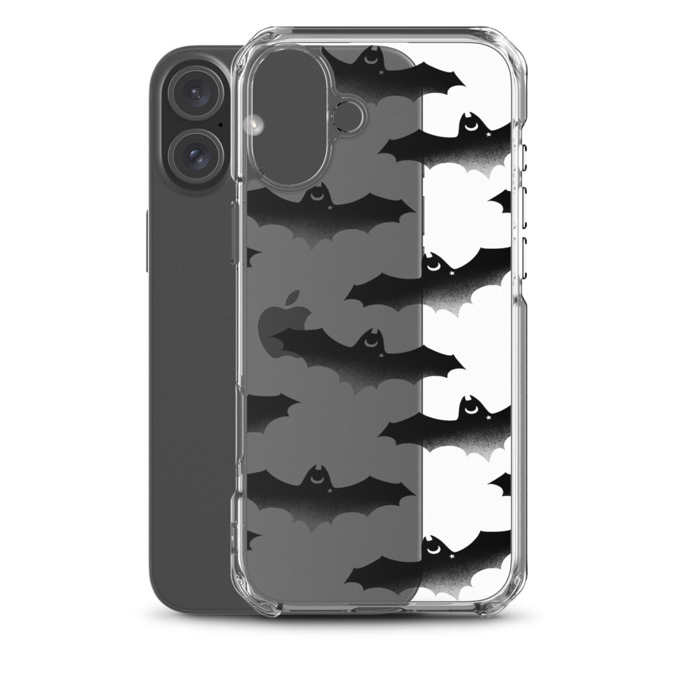 Morrigan iPhone Clear Case (Black) - iPhone 16 Plus
