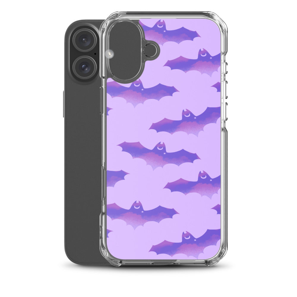 Morrigan iPhone Clear Case (Purple/Purple) - iPhone 16 Plus