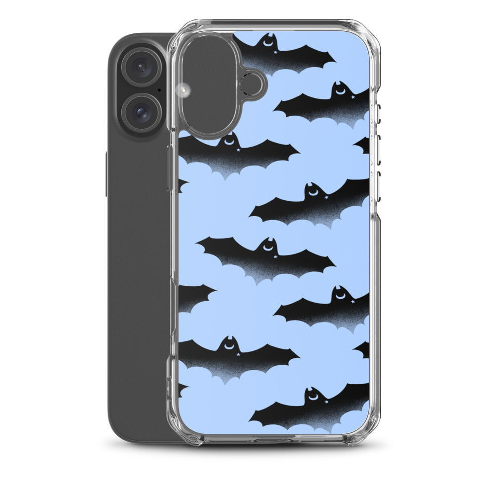 Lilith iPhone Clear Case (Black/Blue) - iPhone 16 Plus
