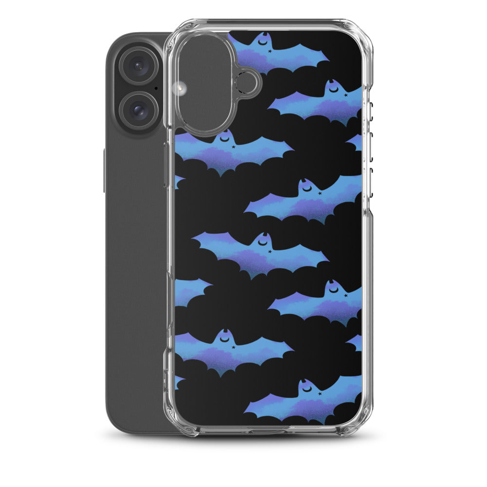 Lilith iPhone Clear Case (Blue/Black) - iPhone 16 Plus