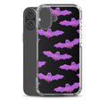 Aensland iPhone Clear Case (Pink/Black) - iPhone 16 Plus