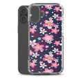 Sakura iPhone Clear Case (Indigo) - iPhone 16 Plus