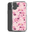 Sakura iPhone Clear Case (Pink) - iPhone 16 Plus