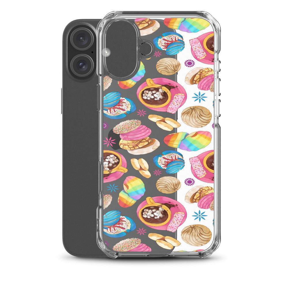 Pan Dulce iPhone Clear Case (Transparent) - iPhone 16 Plus