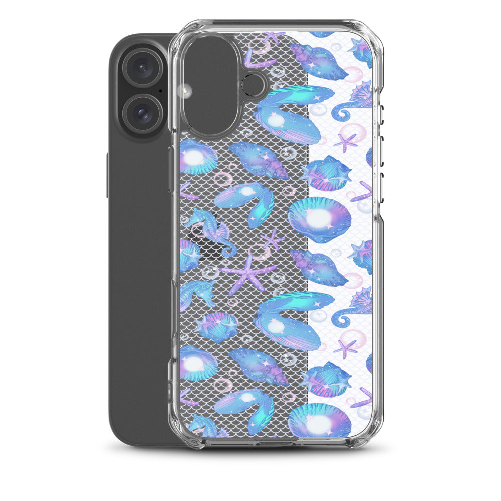 Sea Princess iPhone Clear Case (Transparent Indigo) - iPhone 16 Plus