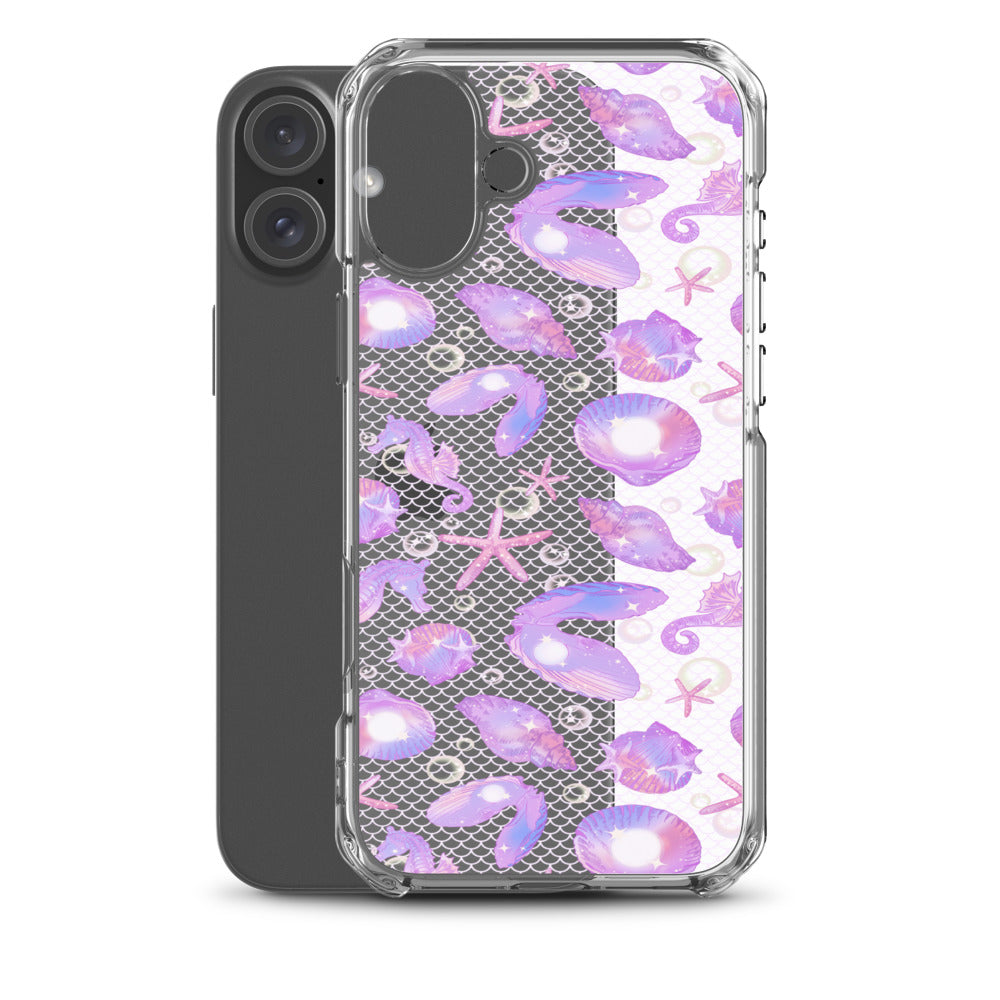 Sea Princess iPhone Clear Case (Transparent Pink) - iPhone 16 Plus