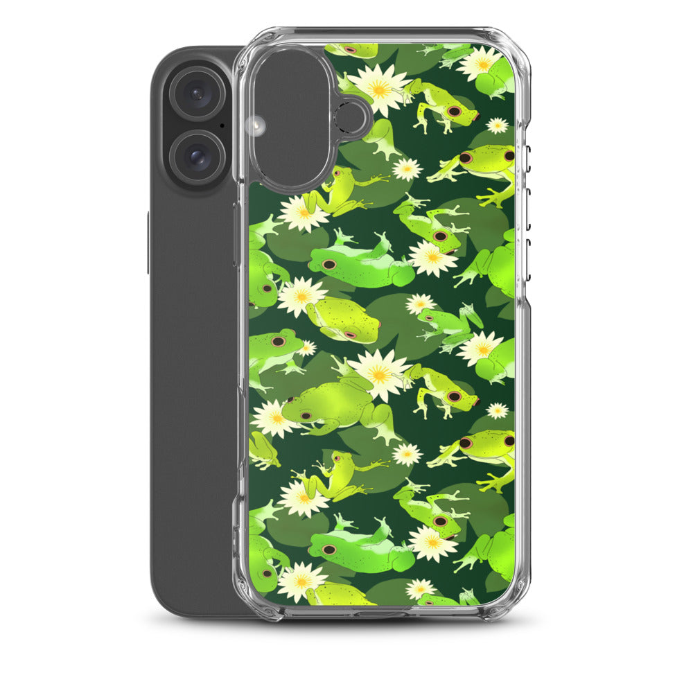 Kero-kero iPhone Clear Case (Green) - iPhone 16 Plus