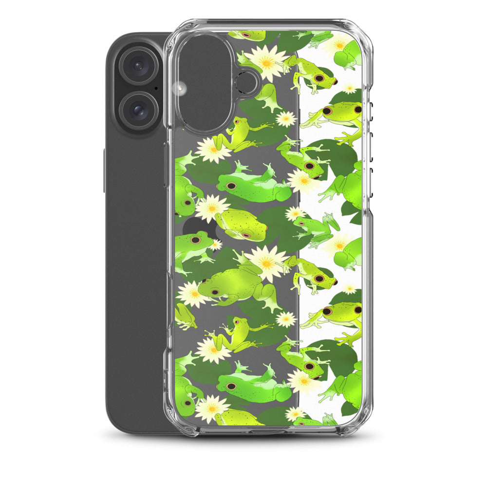 Kero-kero iPhone Clear Case (Transparent Blue) - iPhone 16 Plus