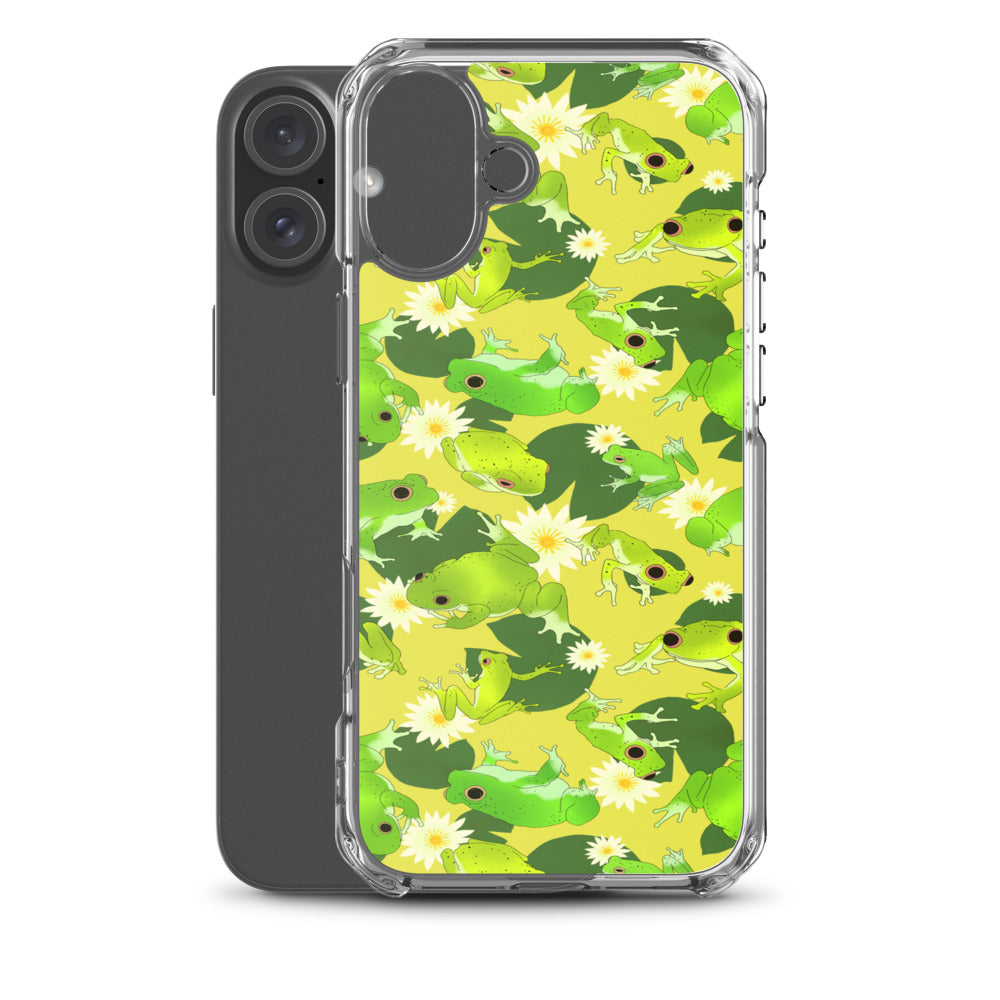 Kero-kero iPhone Clear Case (Yellow) - iPhone 16 Plus