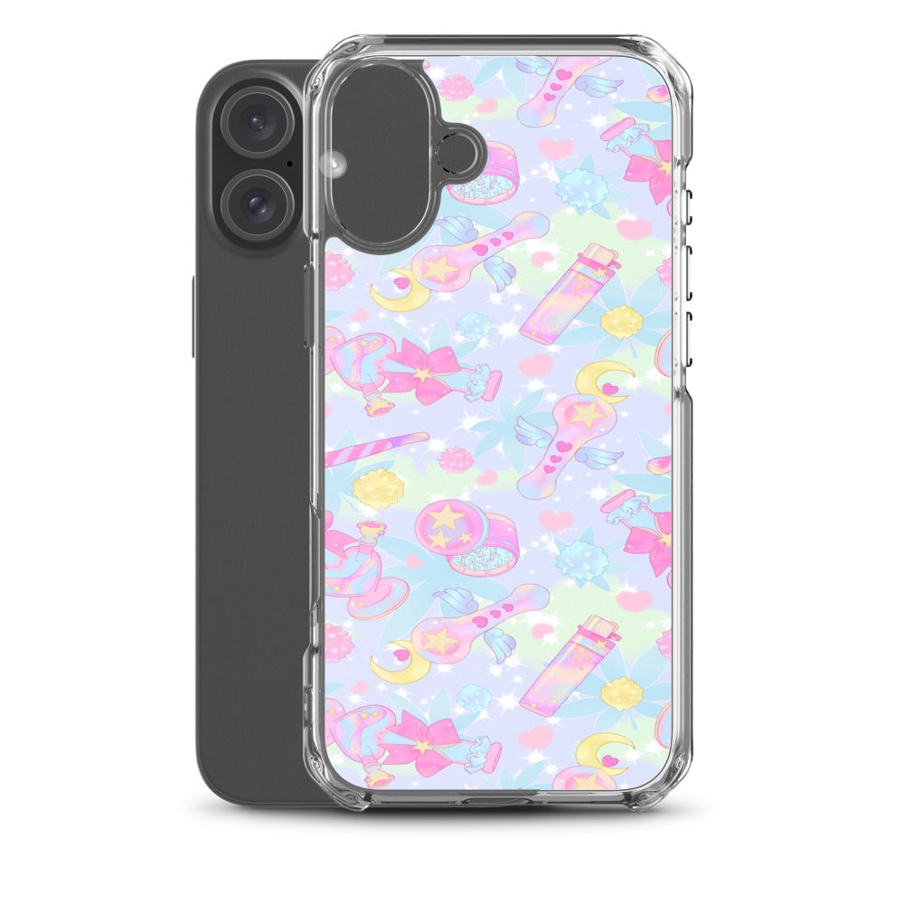Indica Magica iPhone Clear Case (Lilac) - iPhone 16 Plus