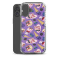 Berry iPhone Clear Case (Purple) - iPhone 16 Plus