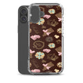 Royal Cookie iPhone Clear Case (Chocolate) - iPhone 16 Plus