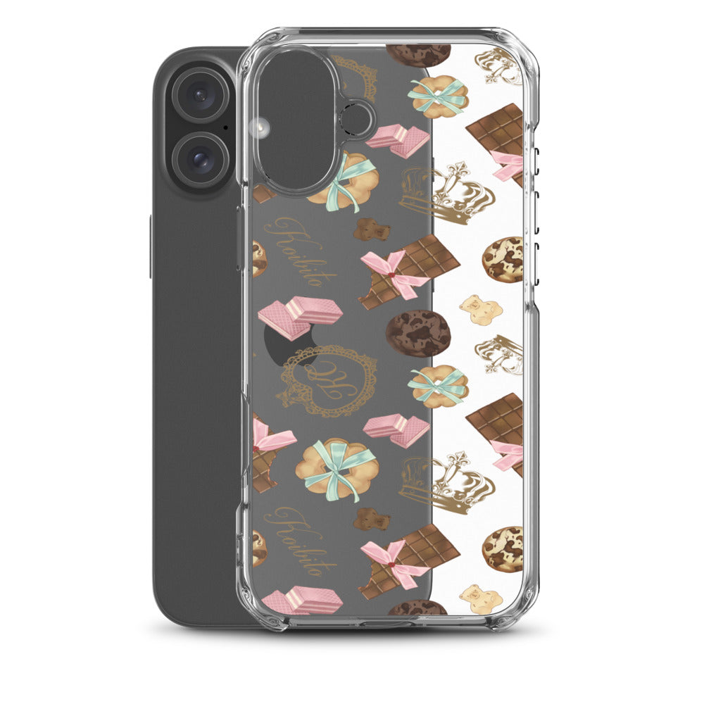 Royal Cookie iPhone Clear Case (Transparent) - iPhone 16 Plus