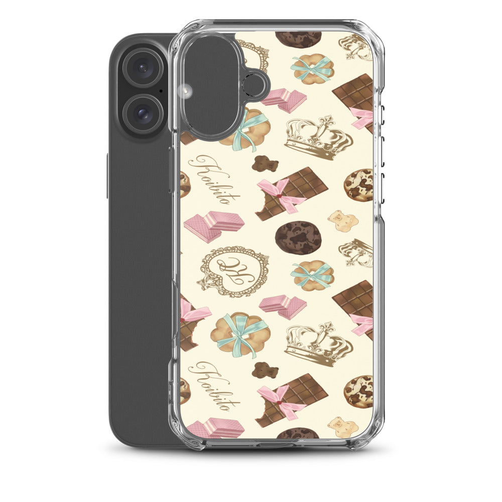 Royal Cookie iPhone Clear Case (Vanilla) - iPhone 16 Plus