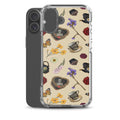 Gothic Tea Time iPhone Clear Case (Cream) - iPhone 16 Plus