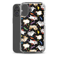 Trick or Treaters iPhone Clear Case (Black) - iPhone 16 Plus