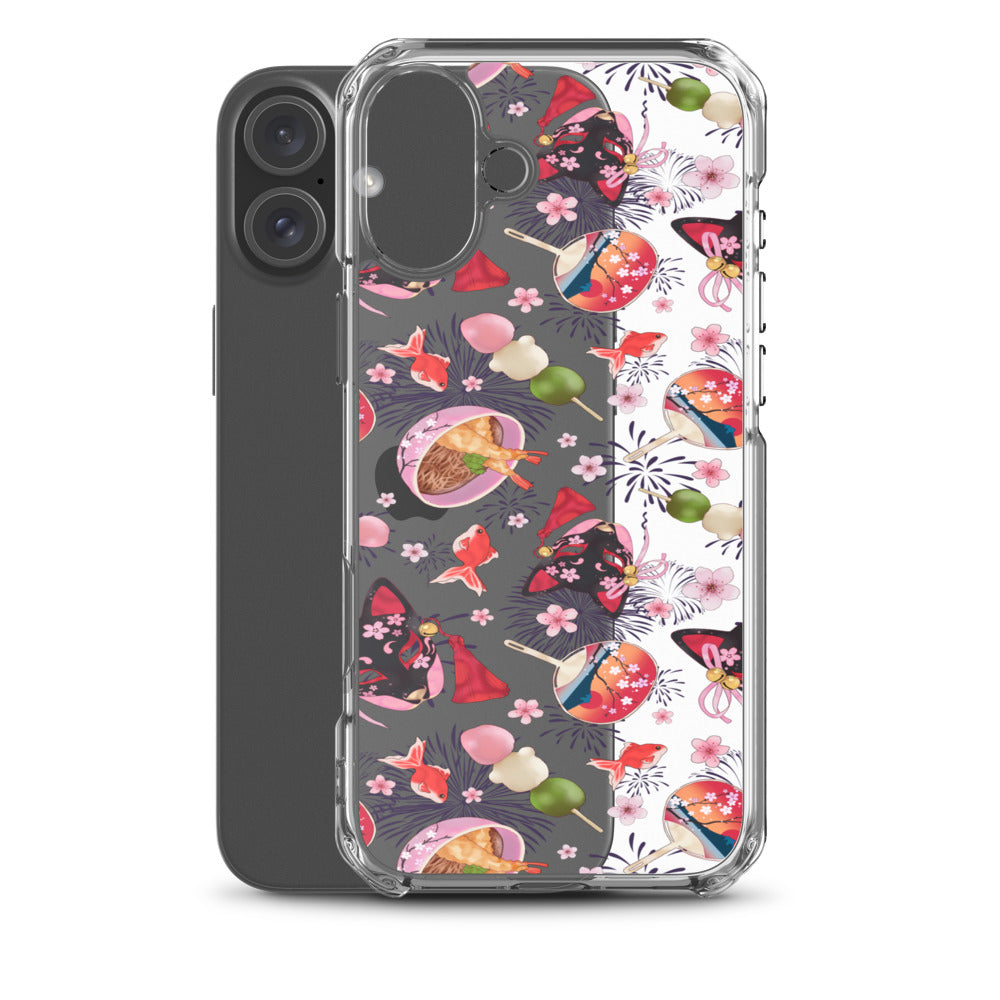Matsuri iPhone Clear Case (Transparent) - iPhone 16 Plus